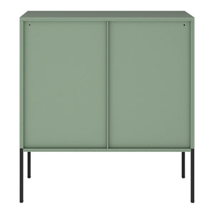 Sideboard Eidsvoll 80x45x85cm Grün [en.casa]