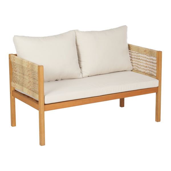 Gartenmöbelset Cannole 4-tlg. Akazienholz Holzfarben [casa.pro]