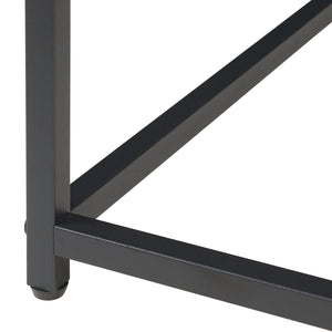 Satztisch Trollhättan 3-tlg. Marmoroptik, weiß [en.casa]