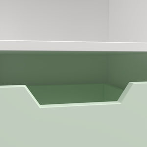 Kindersitzbank mit Regal Vipsali [en.casa]