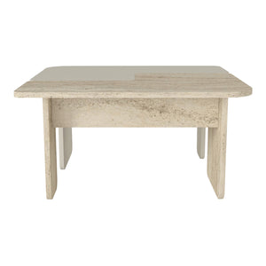 Couchtisch Boneksbelt 2-tlg. Sandstein- und Travertinfarben [en.casa]