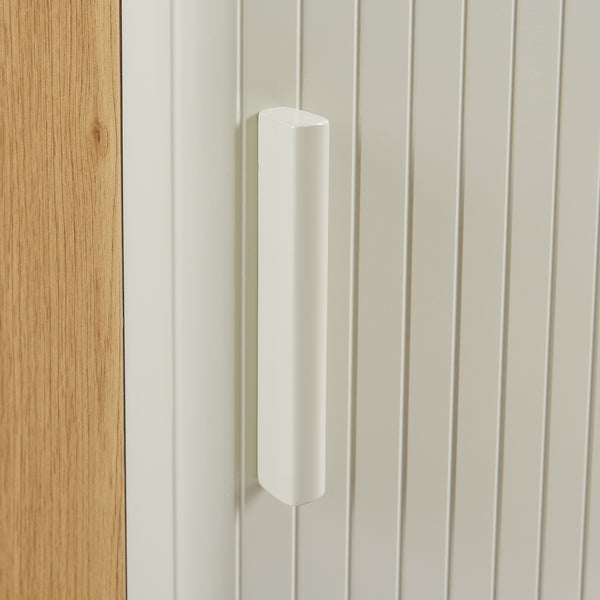 Hängeschrank Ferrersp 50x45x24 cm Eicheoptik/Sandfarben [en.casa]