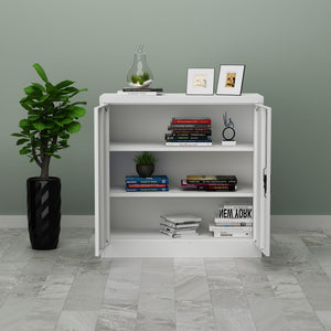 Aktenschrank Molise 90x40x90cm Stahl in versch. Farben [en.casa] - premiumXL