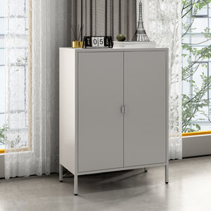 Aktenschrank Hailuoto Stahl [en.casa]