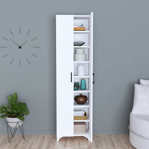 Beistellschrank Strömsund 177,5x48,5x32 cm in versch. Farben [en.casa]