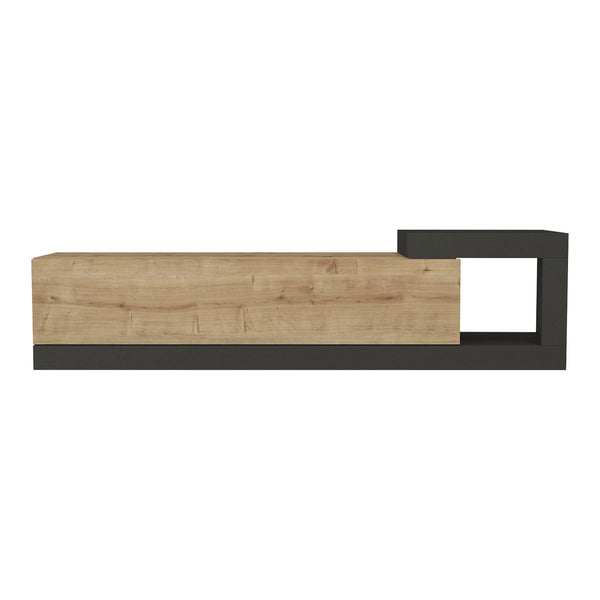 Fernsehschrank Luhanka 150x29,5x38,5cm Eiche in verschiedenen Farben [en.casa]