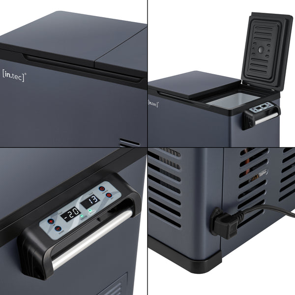 Autokühlschrank Alberona Blaugrau [in.tec]