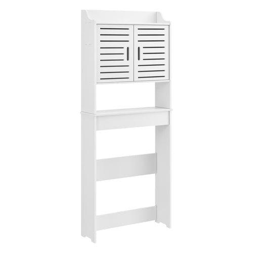 Badezimmerschrank Storfors 155x62x20 cm WPC en.casa
