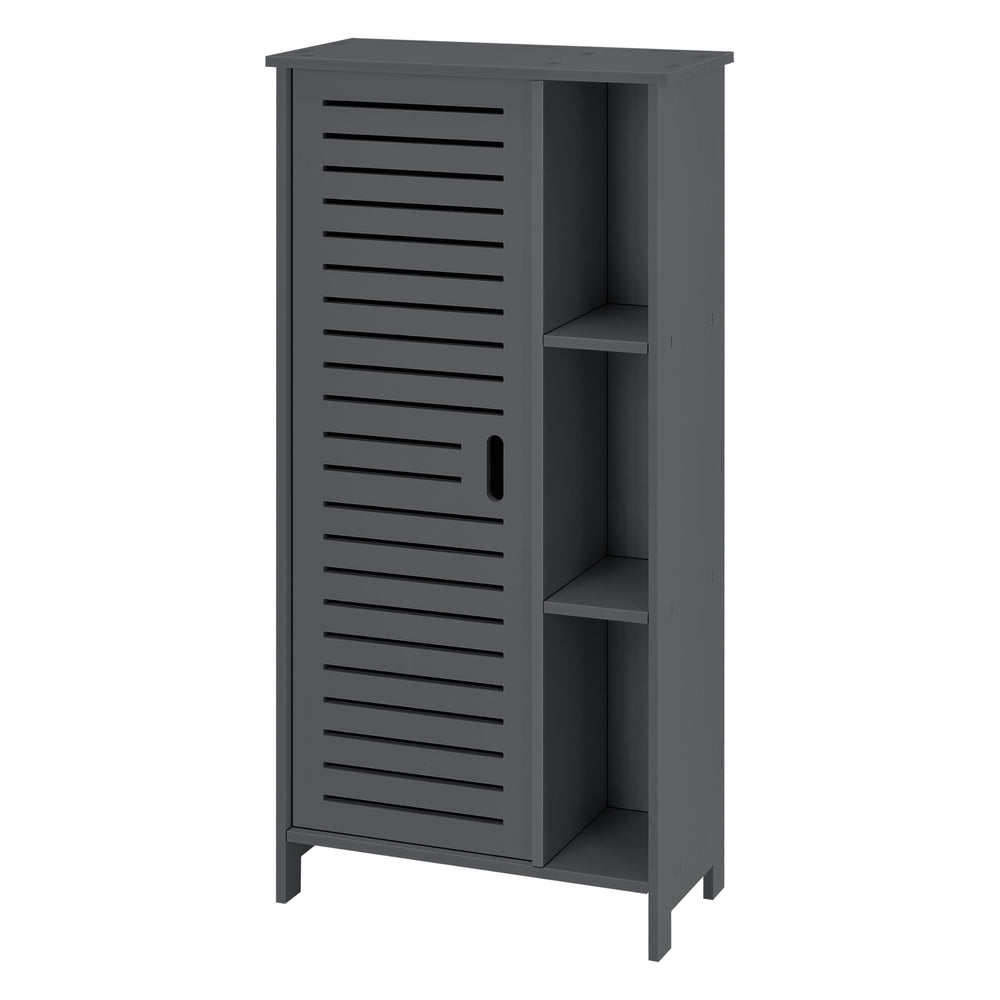 Badezimmerschrank Vansbro 96x48x24 cm WPC en.casa