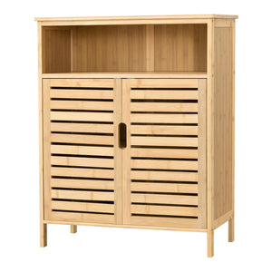 Bambus Badezimmerschrank Eslöv 81x65,5x31 cm [en.casa] - premiumXL