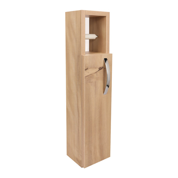 Badschrank Årjäng mit Toilettenpapierhalter 65x15x12cm in versch. Farben [en.casa]