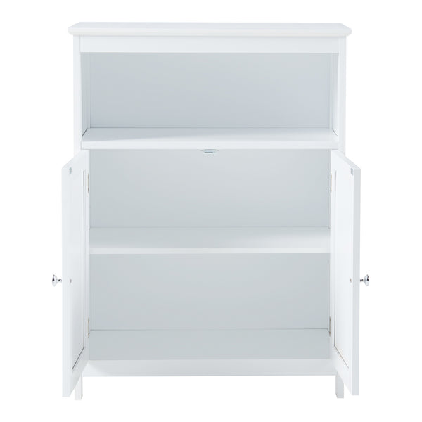 Badschrank Karlsøy Weiß in mehreren Größen [en.casa]