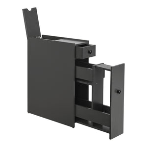 Badezimmerschrank Kihniö 58x16x48cm in versch. Farben [en.casa]