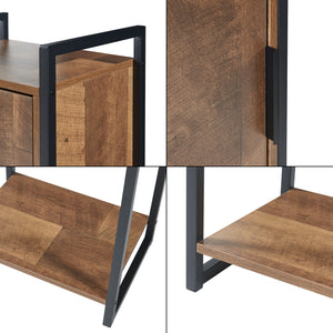 Badezimmerschrank Namsskogan [en.casa]