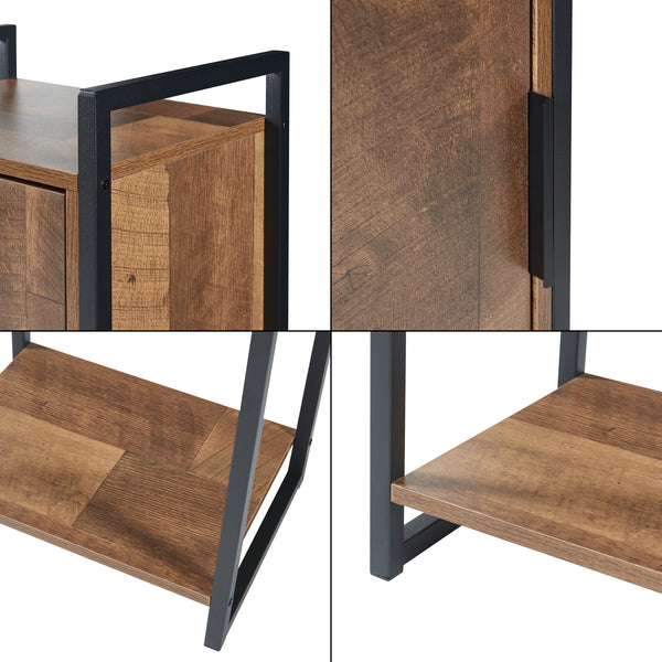 Badezimmerschrank Namsskogan [en.casa]