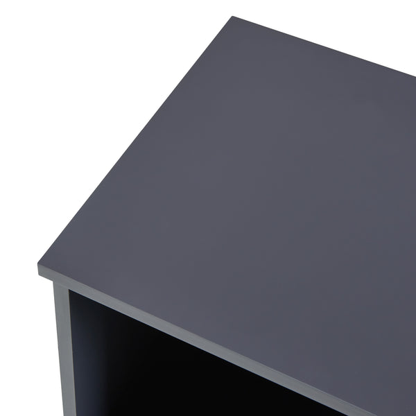 Badezimmerschrank Overath Grau [en.casa]