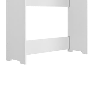 Badezimmerschrank Storfors 155x62x20 cm WPC en.casa