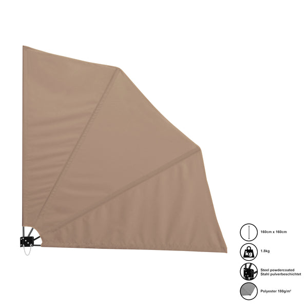 Wandklappschirm Ragusa