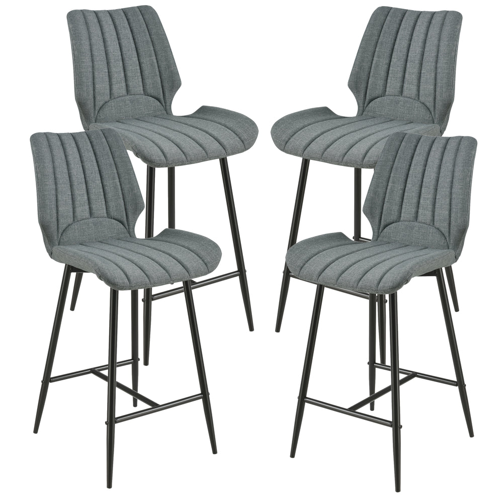 4er-Set Östersund Barhocker in versch. Ausführungen en.casa