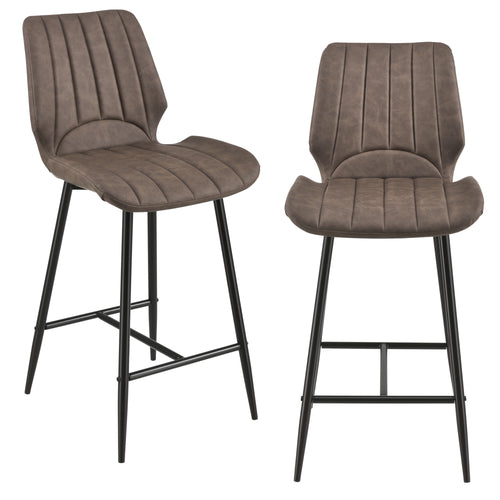 2er-Set Barhocker Östersund in versch. Ausführungen en.casa