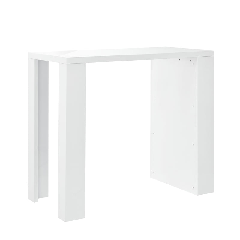 Maßskizze Bartheke Bonn mit 3 Fächer 117x57x107cm [en.casa]