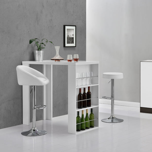 Bartheke Bonn mit 3 Fächer 117x57x107cm [en.casa]