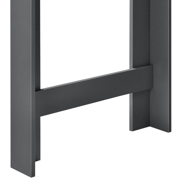 Bartisch Danderyd 120x60x106 cm mit 3 Ablagefächern [en.casa]