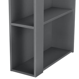 Bartisch Danderyd 120x60x106 cm mit 3 Ablagefächern [en.casa]