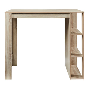 Bartisch Danderyd 120x60x106 cm mit 3 Ablagefächern [en.casa]