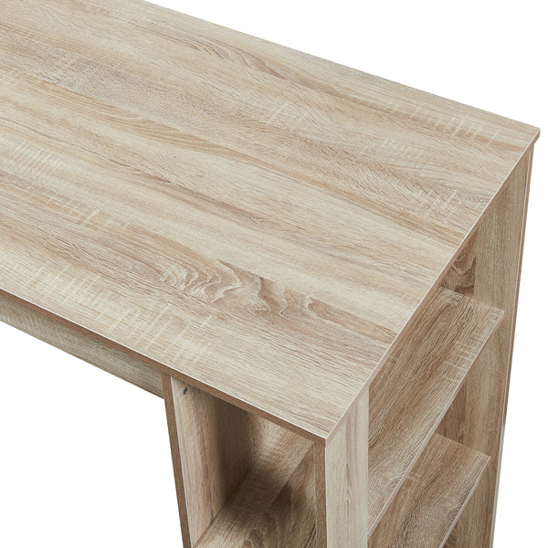 Bartisch Danderyd 120x60x106 cm mit 3 Ablagefächern [en.casa]