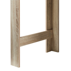 Bartisch Danderyd 120x60x106 cm mit 3 Ablagefächern [en.casa]