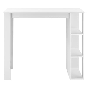 Bartisch Danderyd 120x60x106 cm mit 3 Ablagefächern [en.casa]