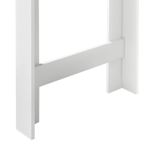 Bartisch Danderyd 120x60x106 cm mit 3 Ablagefächern [en.casa]