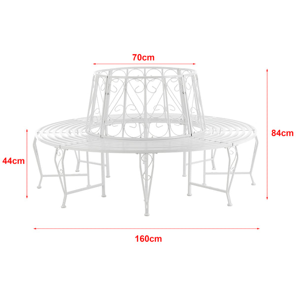 Baumbank Sorrent in versch. Farben en.casa