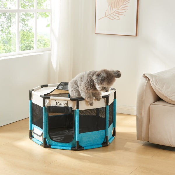 Haustier-Laufstall Nærøysund [en.casa]