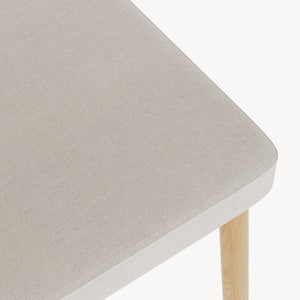 Esszimmerstuhlset Jördfjok Textil Rattanoptik/Beige [en.casa]