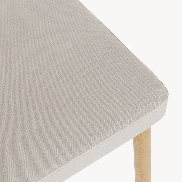 Esszimmerstuhlset Jördfjok Textil Rattanoptik/Beige [en.casa]