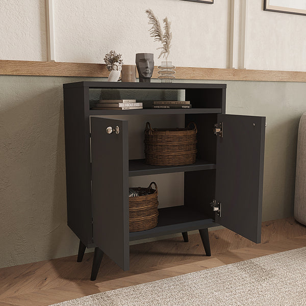 Beistellschrank Malung 75x60x30cm in versch. Farben [en.casa]