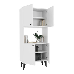 Beistellschrank Nes 135x60x32cm in versch. Farben [en.casa]