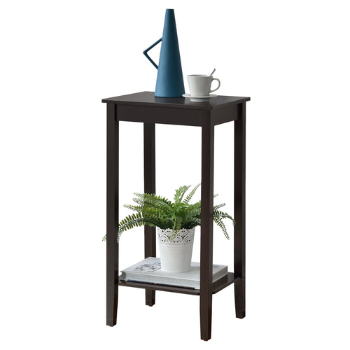 Beistelltisch Thun 74x38x30 cm MDF Kaffeefarben en.casa - premiumXL