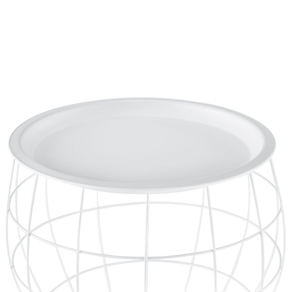 3er-Set Beistelltisch Neman aus Metall in versch. Größen und Farben en.casa