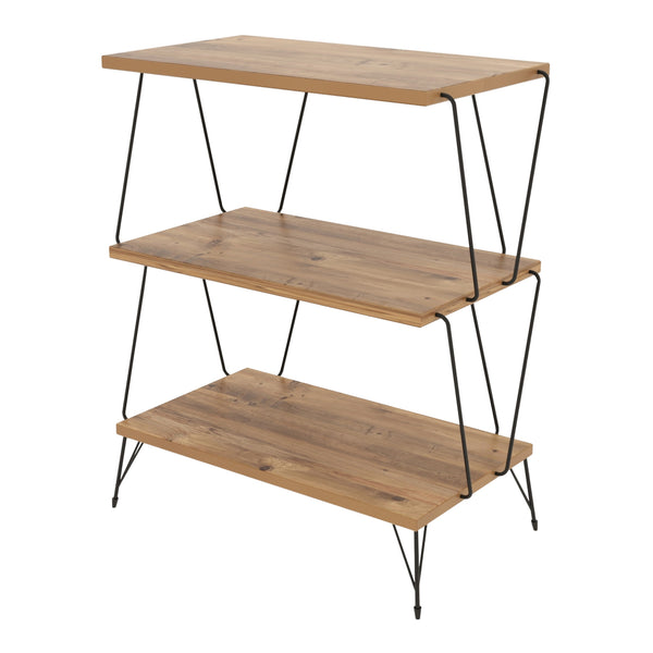 Beistelltisch Bamble mit Hairpinlegs 46x30x76cm in versch. Farben [en.casa]