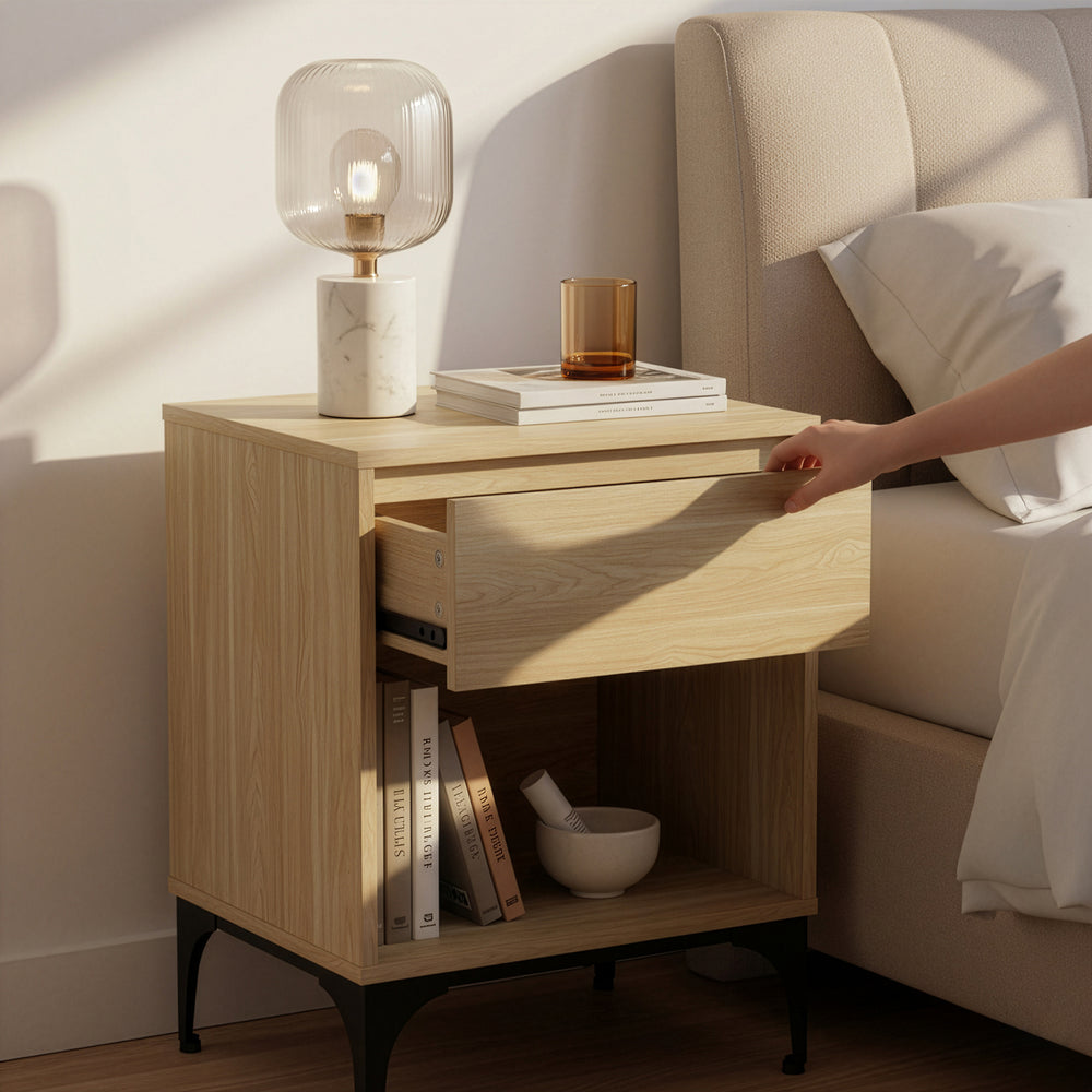 Beistelltisch Kistiandi [en.casa]