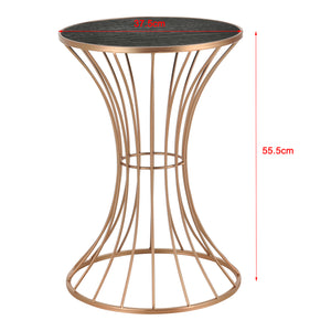 Beistelltisch Sablier in Stundenglas-Form in versch. Farben en.casa