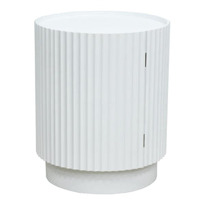 Beistelltisch Rill mit Tür [en.casa]