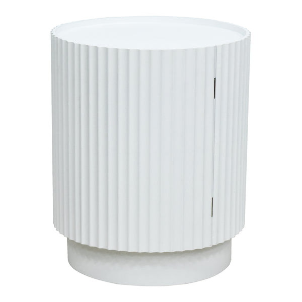 Beistelltisch Rill mit Tür [en.casa]