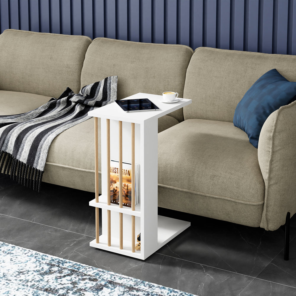 Beistelltisch Siikainen 65x44x29 cm [en.casa] - premiumXL