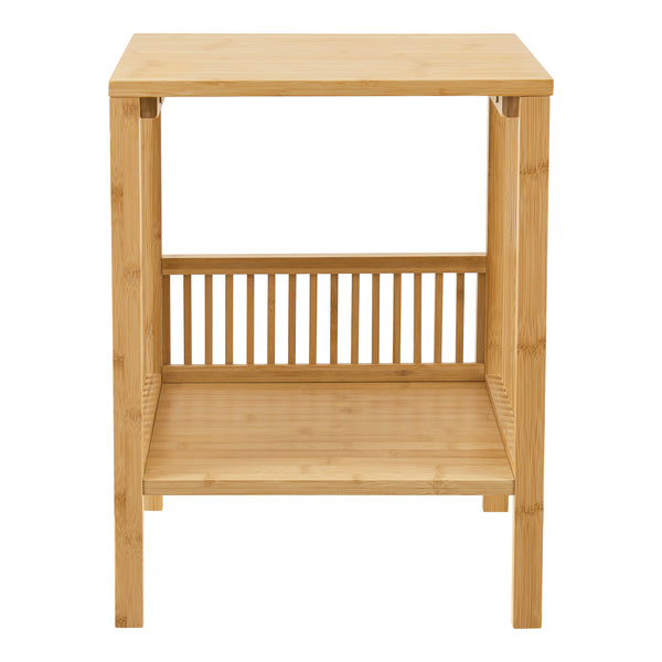 Beistelltisch Varde Bambus [en.casa]