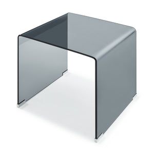 Beistelltisch Varlofrek Glas 50x50x50 cm [en.casa]