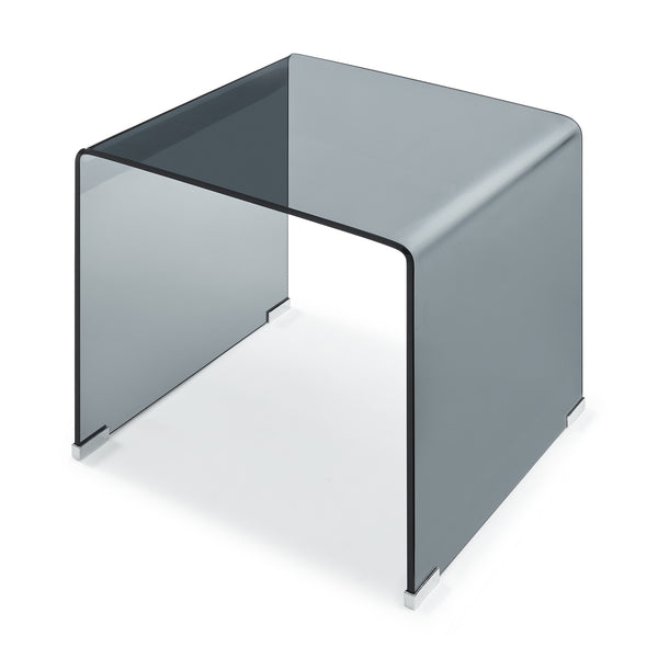 Beistelltisch Varlofrek Glas 50x50x50 cm [en.casa]